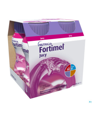 Fortimel jucy fruits foret   cluster 4x200ml 65467