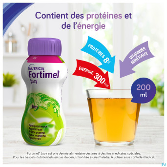 Fortimel jucy fruits foret   cluster 4x200ml 65467