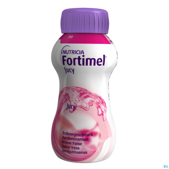 Fortimel jucy fraise    cluster 4x200ml 65462