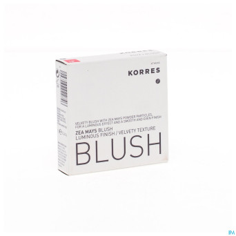 Korres km blush zea mays 18 peach