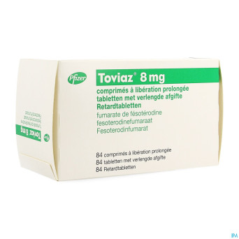 Toviaz 8 mg comp liberation prolong 84 x 8 mg