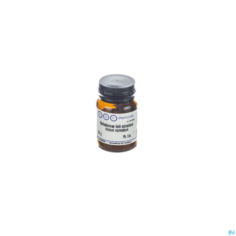 Belladone    extrait sec 25g abc