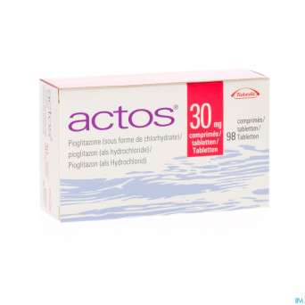 Actos 30 mg comp 98 x 30 mg