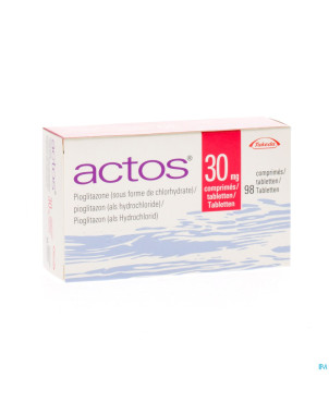 Actos 30 mg comp 98 x 30 mg