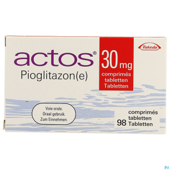 Actos 30 mg comp 98 x 30 mg