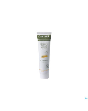 Cattier masque visage argile jaune bio ps    100ml