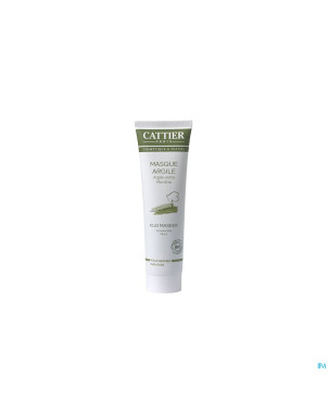 Cattier masque visage argile verte bio pg    100ml