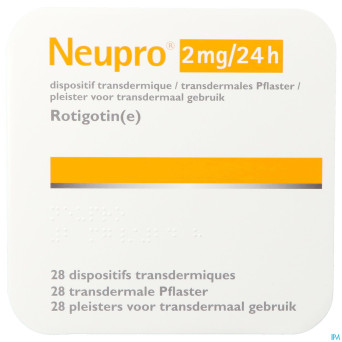 Neupro 2 mg/24 h dispositif transdermique 28