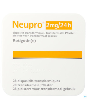 Neupro 2 mg/24 h dispositif transdermique 28