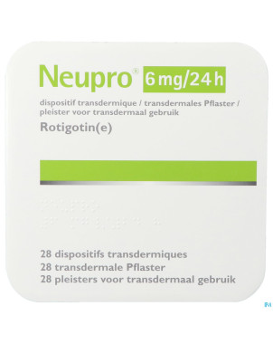 Neupro 6 mg/24 h dispositif transdermique 28