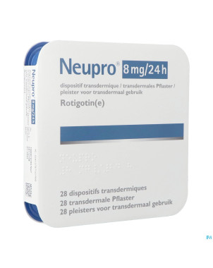 Neupro 8 mg/24 h dispositif transdermique 28