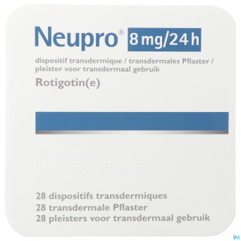 Neupro 8 mg/24 h dispositif transdermique 28