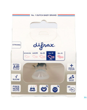 Difrax sucette dental renforcee    +12m 346