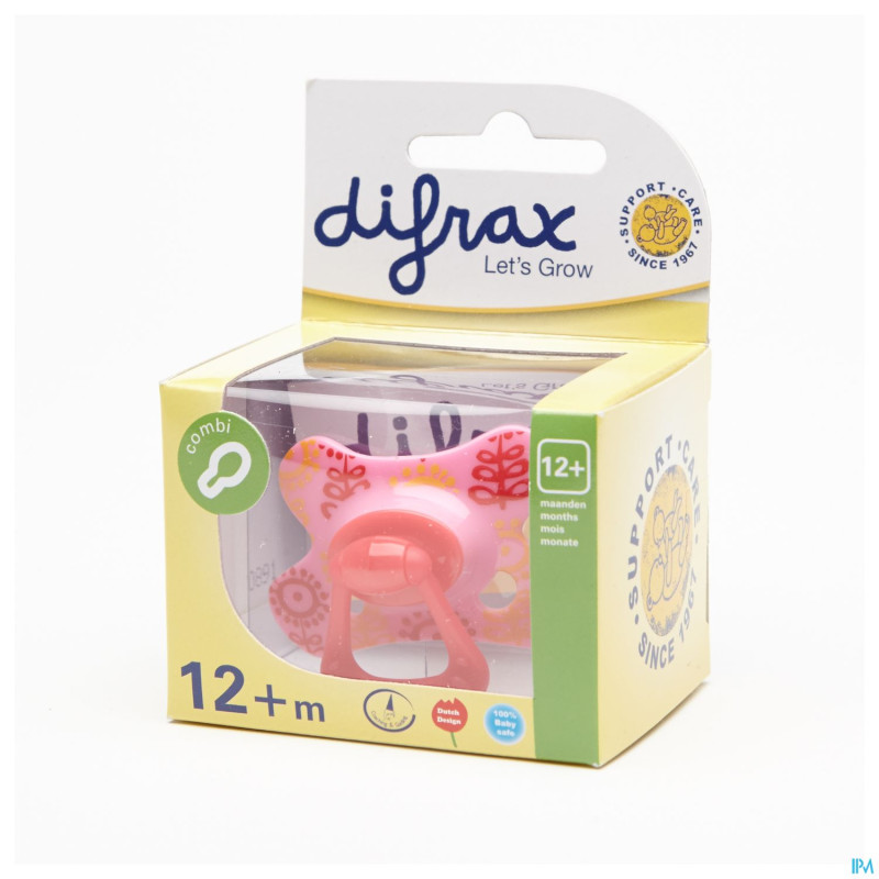 Difrax sucette combi renforcee    +12m 804