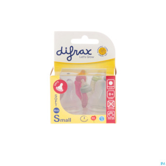 Difrax soft tetine cerise s 2 pieces    671