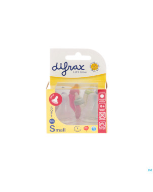 Difrax soft tetine cerise s 2 pieces    671