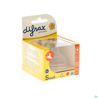 Difrax soft tetine large s 2 pieces    675