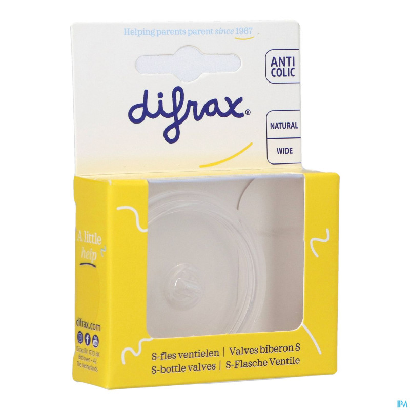 Difrax valve biberon s    666