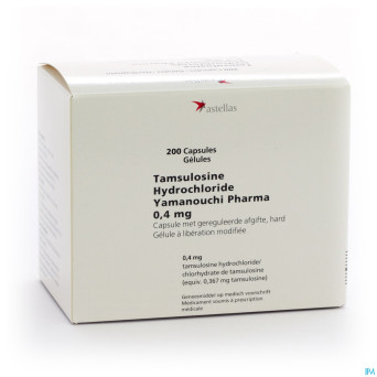 Tamsulosine hcl yamanouchi caps200x0,4mg