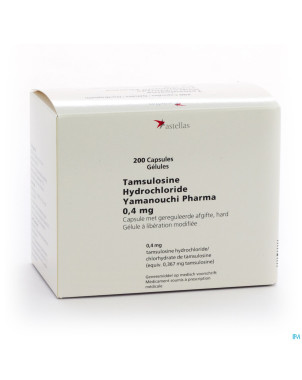 Tamsulosine hcl yamanouchi caps200x0,4mg