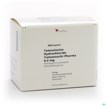 Tamsulosine hcl yamanouchi caps200x0,4mg