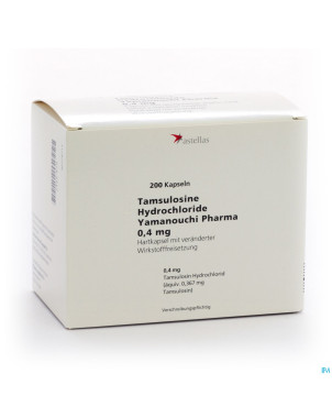 Tamsulosine hcl yamanouchi caps200x0,4mg