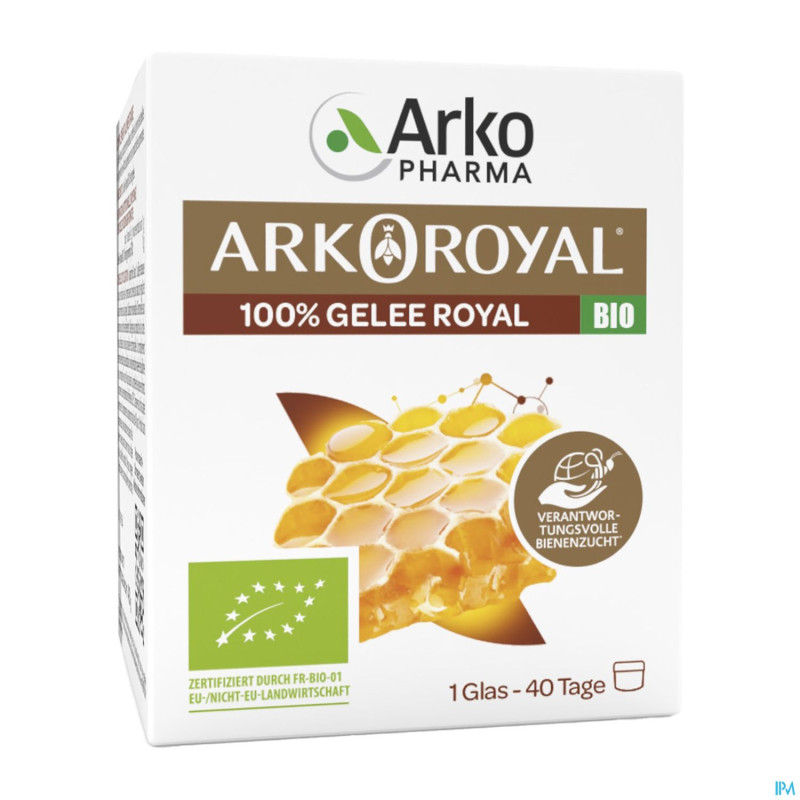 Arkoroyal gelee royale 100% bio    pot 1x40g