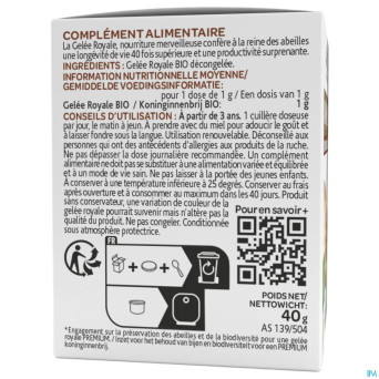 Arkoroyal gelee royale 100% bio    pot 1x40g