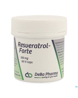 Resveratrol forte    caps 60x100mg    deba