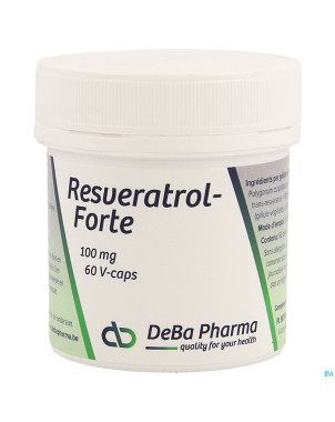 Resveratrol forte    caps 60x100mg    deba