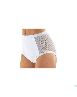 Suprima 1215 slip pu cotes coton aere blanc t32