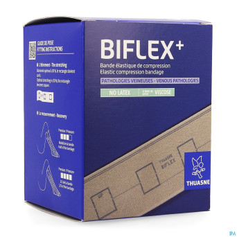Biflex 17+ forte med.stretch+indic.bge 10cmx4,0m 1