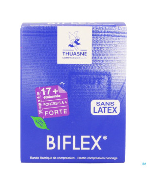 Biflex 17+ forte med.stretch+indic.bge 10cmx4,0m 1