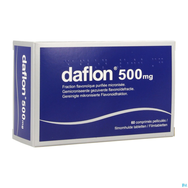 Daflon impexeco comp  60x500mg pip