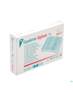 Tegaderm alginate ag    5cmx 5cm 10 90310