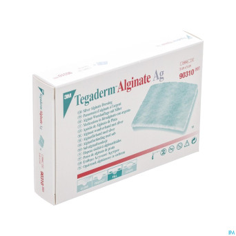Tegaderm alginate ag    5cmx 5cm 10 90310