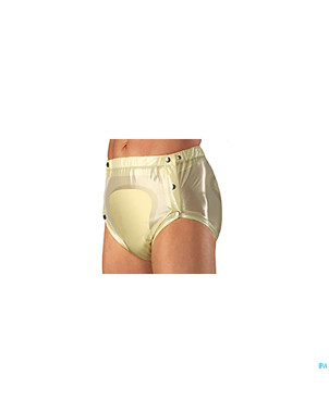 Suprima 1249 slip pvc large pressions mt jaune xl