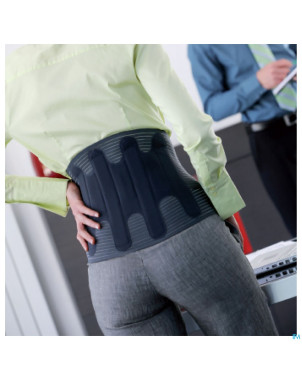 Lombaskin ceinture lombaire 2peau h26 antracite t4