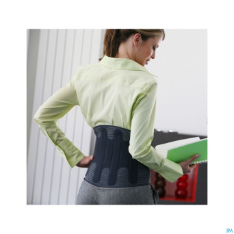 Lombaskin ceinture lombaire 2peau h26 antracite t4