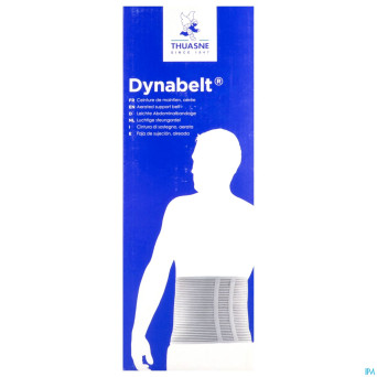 Dynabelt ceinture maintien aeree h26 blanc t1