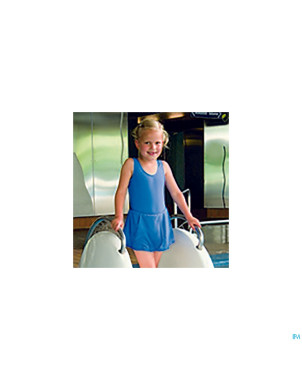 Suprima 1523 maillot de bain+slip fille bleu t128