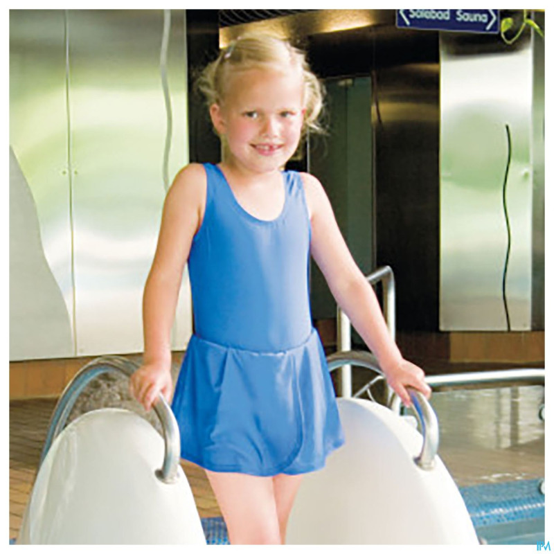 Suprima 1523 maillot de bain+slip fille bleu t152