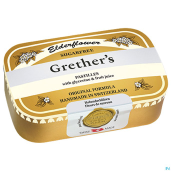 Grether's elderflower sureau-jus fruits ss 110g