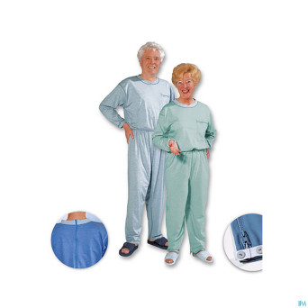 Suprima 4688 salopette ferm.eclair homard xl