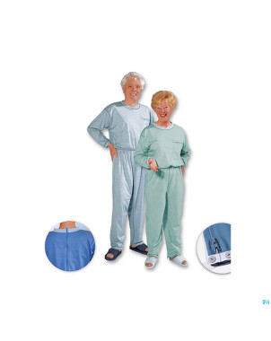 Suprima 4688 salopette ferm.eclair homard  l