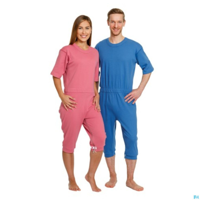 Suprima 4080 salopette 1/2 bras-jambes jeans  m