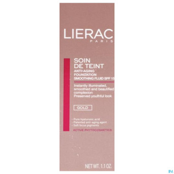 Lierac soin teint fluide lis.mat dore    fl 30ml