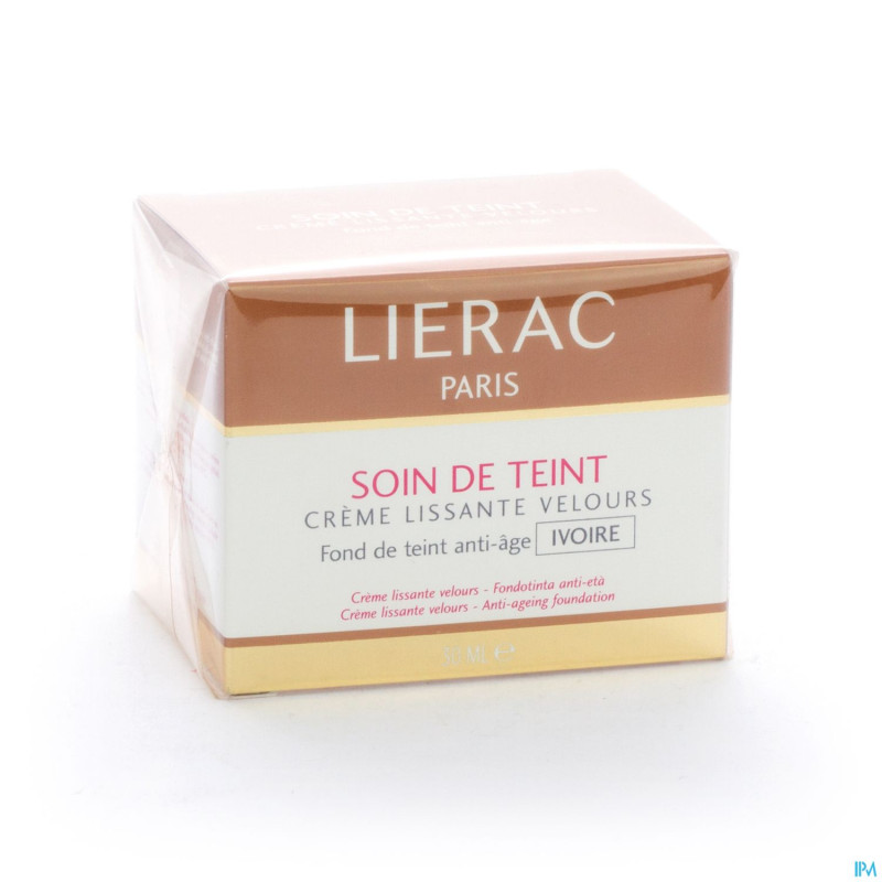 Lierac soin teint creme lis.velours ivoire fl 30ml