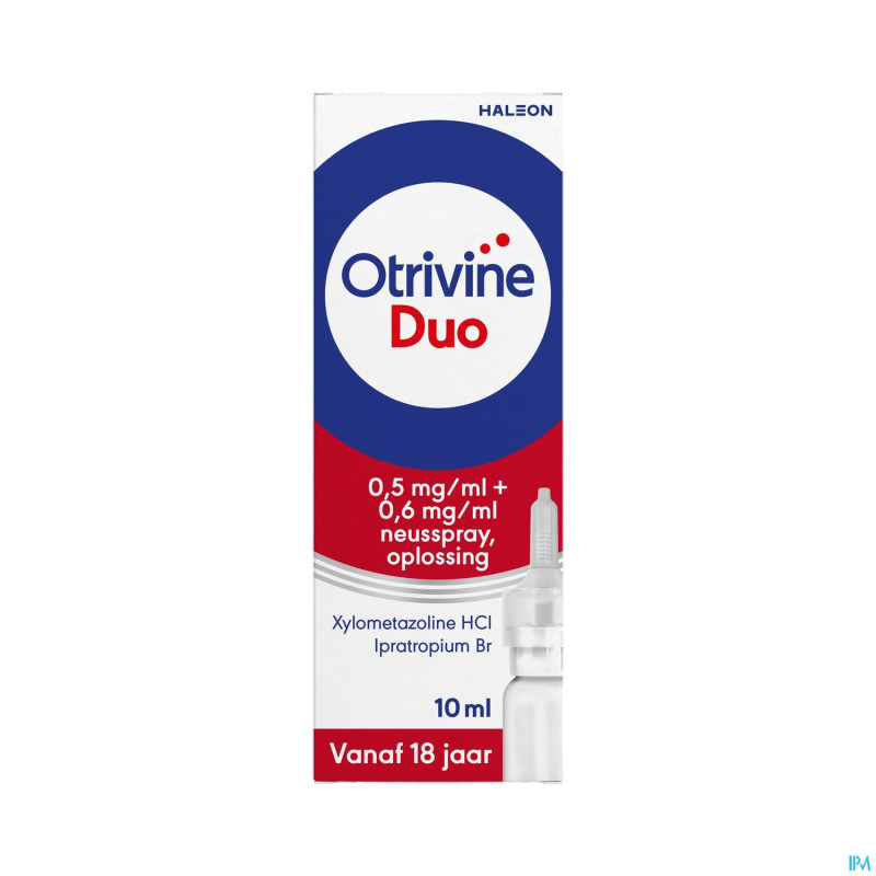Otrivine duo 0,5/0,6 spray nas 10 ml