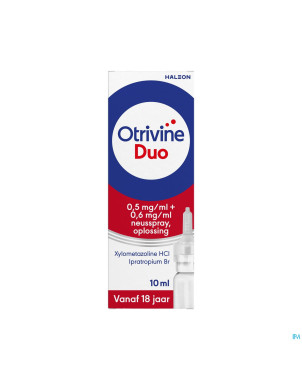 Otrivine duo 0,5/0,6 spray nas 10 ml